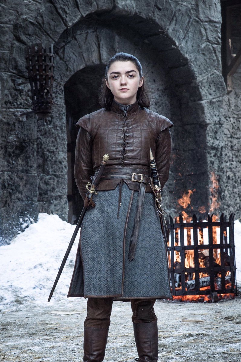 _MichaelEJ's tweet photo. Arya Stark just killed the Mayor of Star City because he sponsored the Red Wedding.

Speedy (Thea Queen) catches her as she's about to escape and they fight.

No interruptions...

Who wins? https://t.co/4ZJPjnCfSV