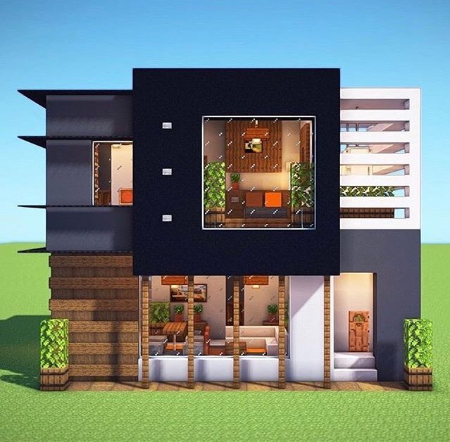 Small Modern House/ Pequeña Casa Moderna Minecraft Map