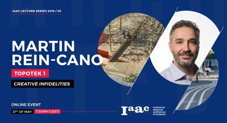 Next iaac Lecture Series/ Martin Rein-Cano, “creative infidelities” Thursday 21, 7:30pm BCN time.iaac.net/iaac-spring-le…