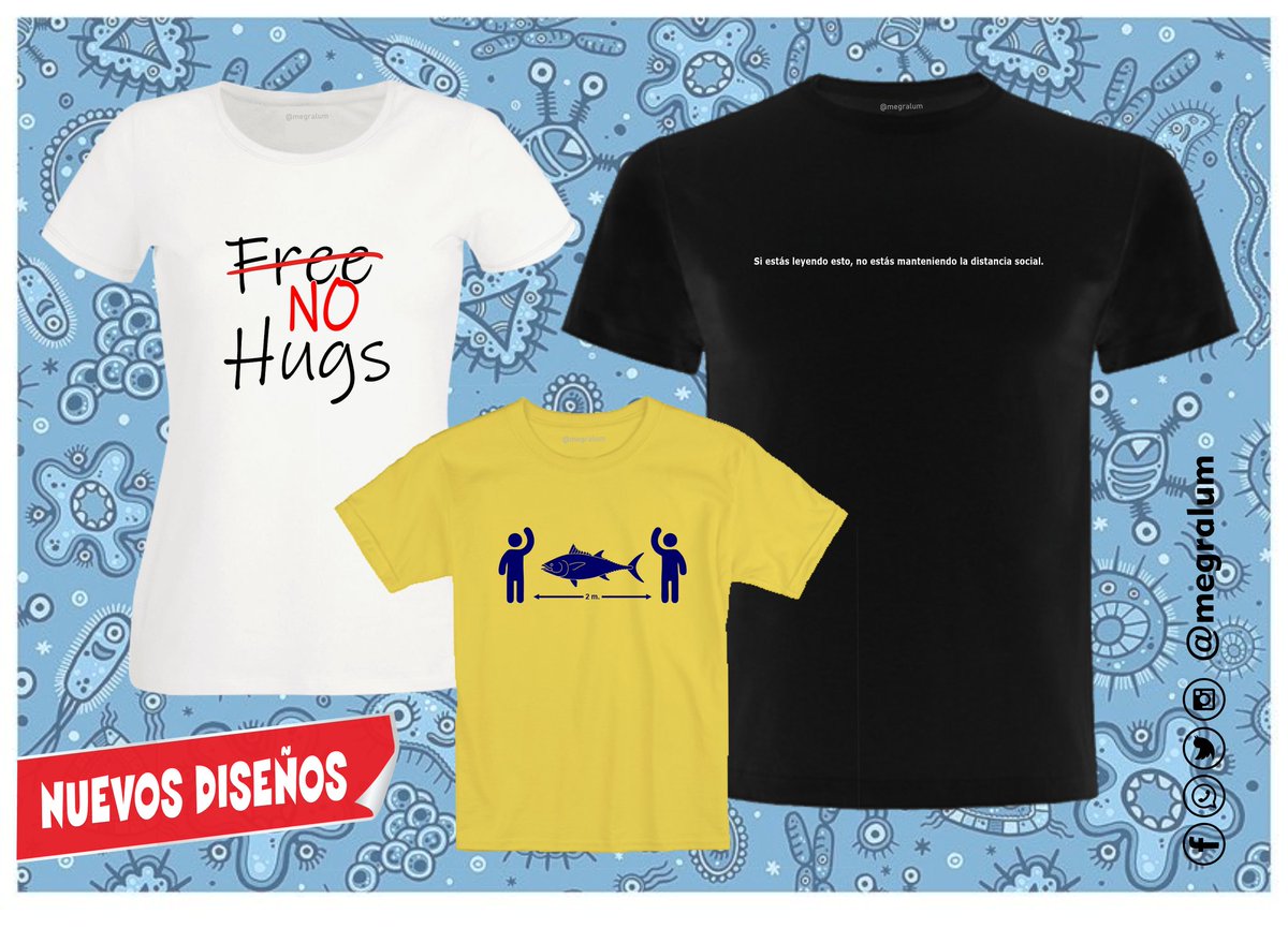 Megralum's tweet photo. Camisetas nueva normalidad https://t.co/7c68zDzNog