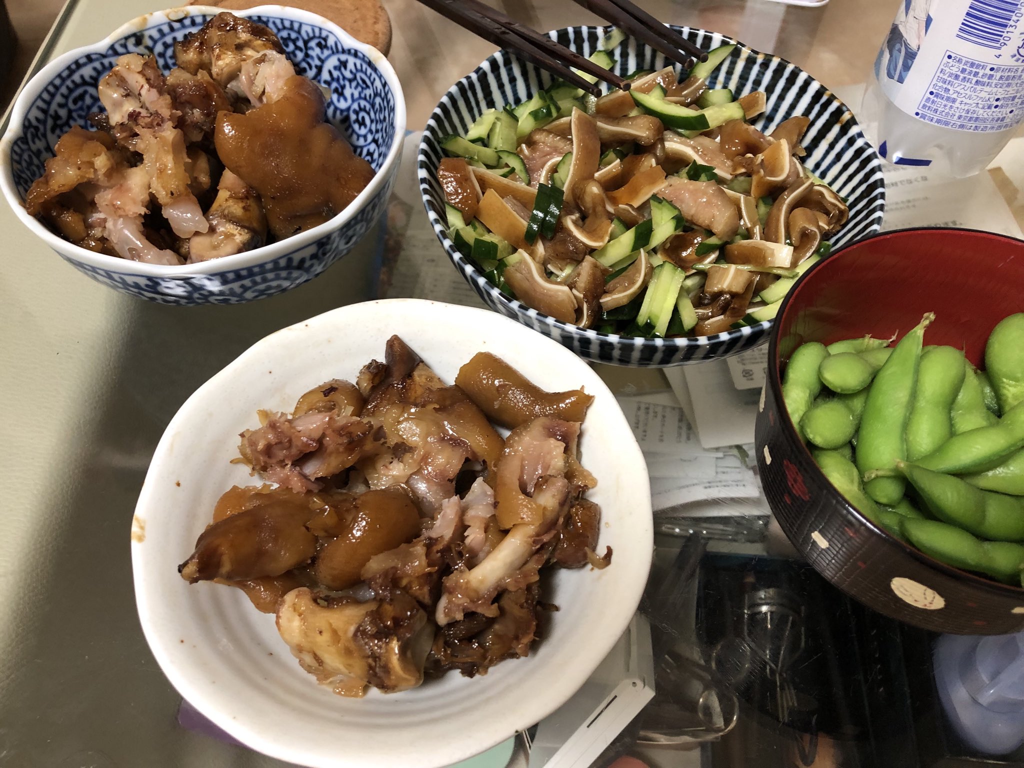 Lulu Homemade Chinese Food For Dinner 1年前 初めて彼が家に来て用意してくれた料理 ミミガー 豚足 枝豆 今考えるとよく私は食べたわ笑 中国文化に触れて欲しいという彼の優しさも今なら感じられる Chinesefood Dinner Homemadedinner 中華
