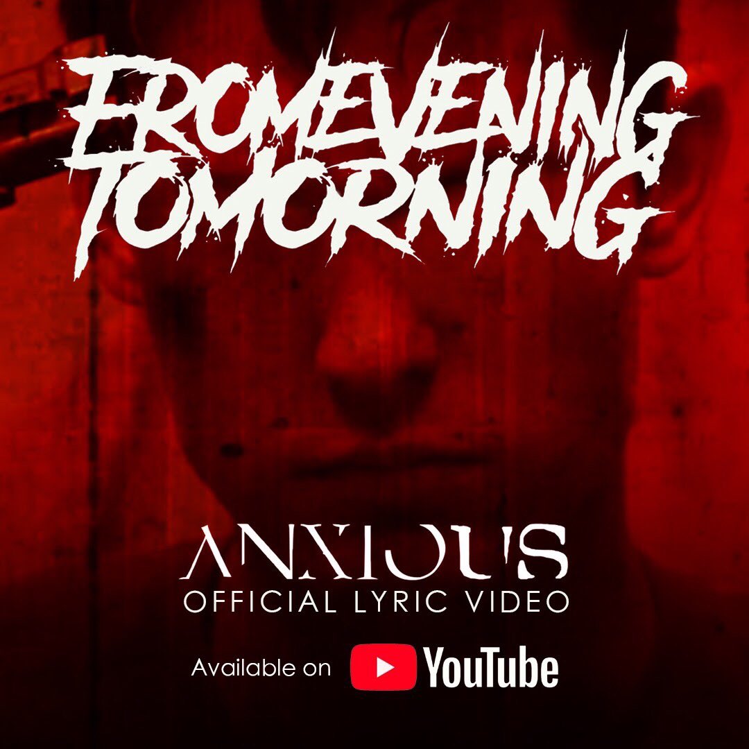 20/05/2020
𝐅𝐫𝐨𝐦 𝐄𝐯𝐞𝐧𝐢𝐧𝐠 𝐓𝐨 𝐌𝐨𝐫𝐧𝐢𝐧𝐠 - 𝐀𝐧𝐱𝐢𝐨𝐮𝐬 (𝐎𝐟𝐟𝐢𝐜𝐢𝐚𝐥 𝐋𝐲𝐫𝐢𝐜 𝐕𝐢𝐝𝐞𝐨)
𝐍𝐎𝐖 𝐀𝐕𝐀𝐈𝐋𝐀𝐁𝐋𝐄 𝐎𝐍 𝐘𝐎𝐔𝐓𝐔𝐁𝐄 (link on bio)
#fromeveningtomorning #fetm #ddathcore #anxious #officiallyricvideo