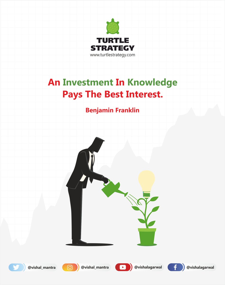 Vishal_Mantra's tweet photo. An #Investment In #Knowledge Pays The Best #Interest. - Benjamin Franklin
https://t.co/ClYaMhu7qF
#AwaazMarkets #nifty #nse #bse #intradaytrading #postionaltrading #stockmarket #learnandearn #turtlestrategy #priceaction https://t.co/b4hmcxnPiN