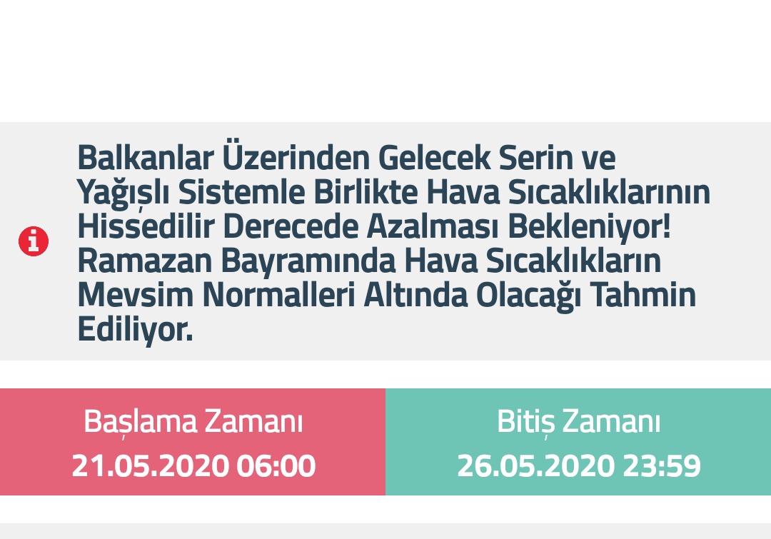 Meteoroloji's tweet photo. Meteorolojik Değerlendirme!
Balkanlar Üzerinden Gelecek Serin ve Yağışlı Sistemle Birlikte Hava Sıcaklıklarının Hissedilir Derecede Azalması Bekleniyor! Ramazan Bayramında Hava Sıcaklıkların Mevsim Normalleri Altında Olacağı Tahmin Ediliyor! https://t.co/MF0bt8lvJq