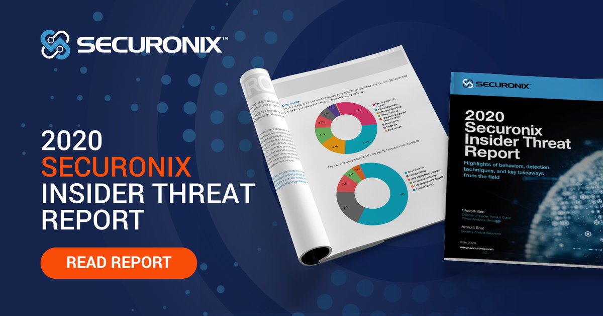 meyer_sj's tweet photo. @Securonix #ThreatResearch team has analyzed hundreds of incidents across several industries to understand the various behavior patterns that impose risks to organizations. 
Download to learn more! https://t.co/OJcKDAO51V https://t.co/OiE7uhXkwm