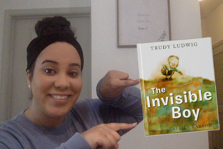 WSSchools's tweet photo. Miss Weaver read "The Invisible Boy" by @TrudyLudwig for WSSD's #VirtualKindnessWeek. Recognizing when others are struggling & being inclusive & caring is an important message, particularly during this time when we are separated. https://t.co/kJqjWwMXmh #stayconnected #kindness https://t.co/fmHc3aIJfT