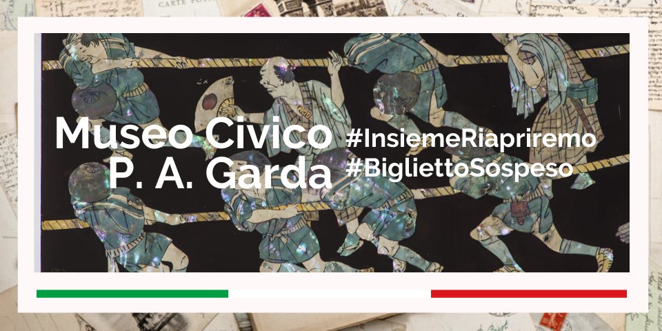 🎟 Anche@museogardaivrea ha aderito a #BigliettoSospeso. Sosteniamolo insieme donando uno o più #BigliettiSospesi 👉 bit.ly/2wyCIf6 
#InsiemeRiapriremo <a href="/museoautotorino/">MAUTO - Museo Nazionale dell'Automobile</a> <a href="/rivolicast/">Castello di Rivoli</a> <a href="/museodelviolino/">Museo del Violino</a> <a href="/museomontagna/">Museo Montagna</a> 
<a href="/angeloargento/">Angelo Argento Arjant</a> <a href="/cultura_italiae/">Cultura Italiae</a> <a href="/Adarrigo/">Angela D'Arrigo</a> <a href="/ariannae7/">Arianna Errico</a>