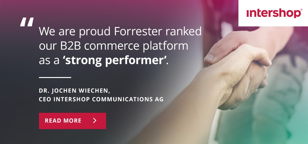 JWiechen's tweet photo. I am very proud of my team and @intershop's solution for digital customer portals in #B2B.  Do you want to read more? Here you go: https://t.co/mD8zrQBu4W https://t.co/Zu1OKqaK8c
