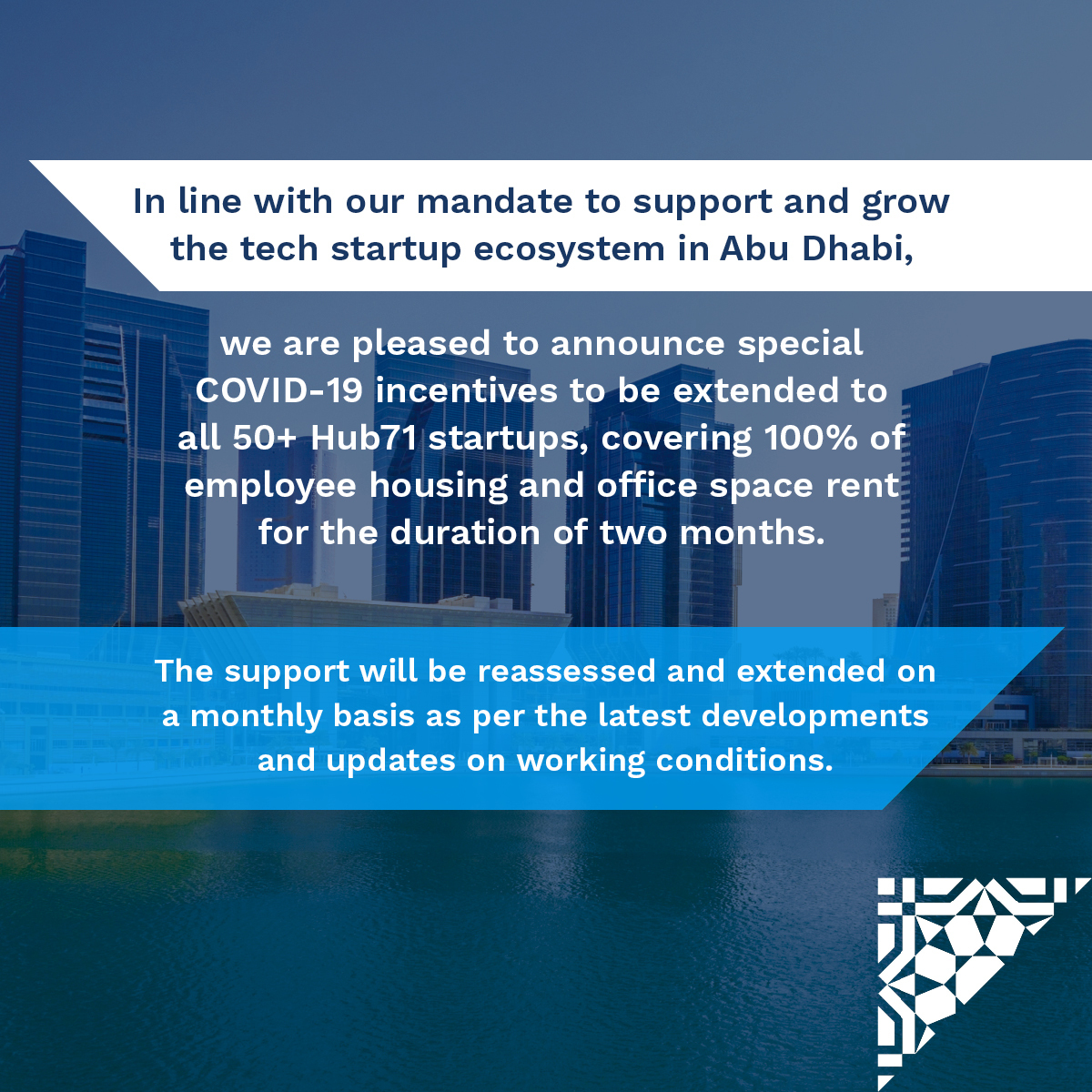 #Hub71 is built by the community for the community of founders. And we are always looking at ways to help our startups to grow and thrive, especially during turbulent and uncertain times.

#UAE #AbuDhabi