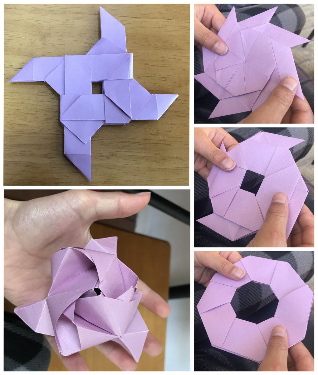 Year 7 continue to send in amazing #craft pieces. This is just a sample of the #origami work created by #JackB in his #homeschool time. Well done Jack!
