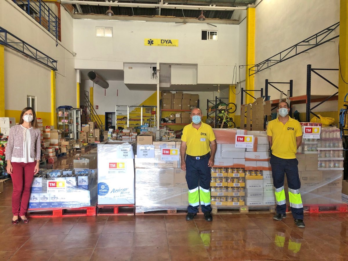 ☑️El Ayuntamiento agradece a TM Grupo Inmobiliario la donación de 2.500 kilos al Banco de Alimentos para la realización de paquetes básicos de alimentación destinados a personas en situación de vulnerabilidad.

#Alimentos #TM #DerechosSociales