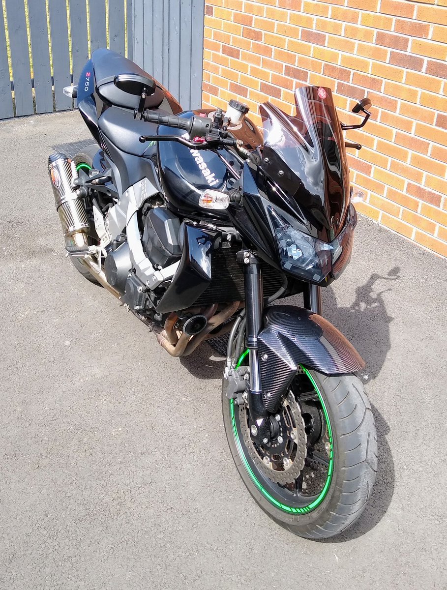 Kwak Z750 mods progress 1