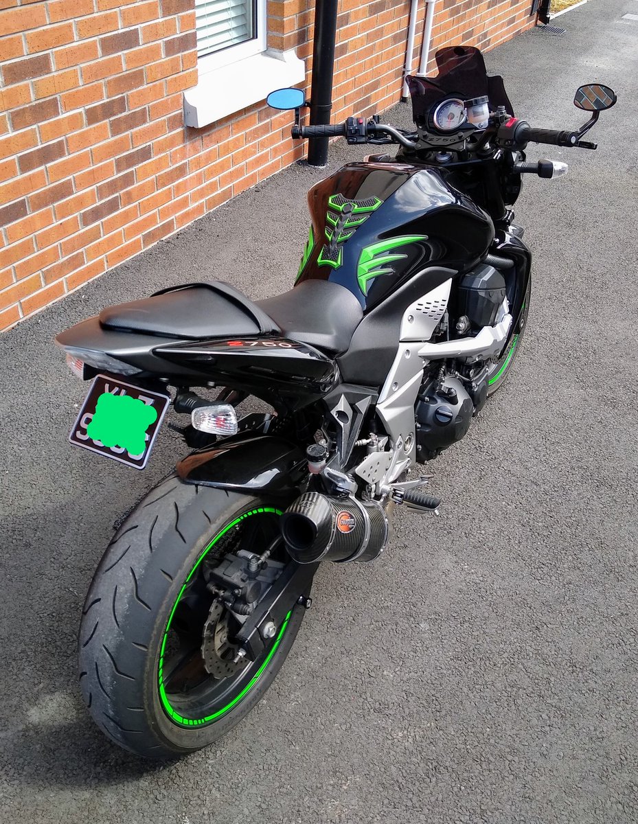 Kwak Z750 mods progress 2.