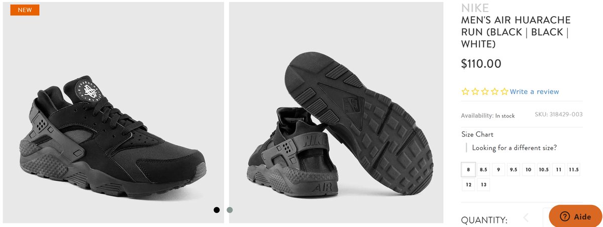 snipes nike huarache