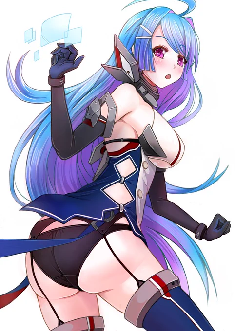 ヘレナちゃん改めでたい、ということでかきました。
とりあえずおしり。
#アズールレーン 
