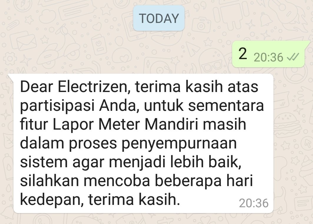 Admin <a href="/pln_123/">PT PLN (Persero)</a>, mau lapor penggunaan listrik ternyata begini? Jadi harus bagaimana nih?