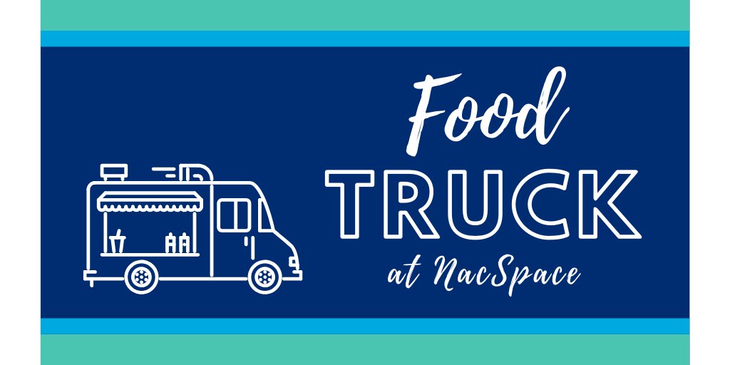 Shali's Indian Kitchen on Wheels will be parked outside of NacSpace from 11am-2pm today. Stop by to pick up some lunch and take a tour while you're here! See you in a bit!