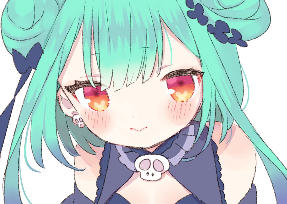 潤羽るしあ ,uruha_rushia_(1st_costume) 「るしあちゃん
#絵クロマンサー 」|マイトウ🐱のイラスト