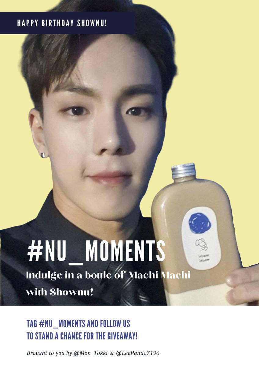 mon_tokki's tweet photo. [#NU_MOMENTS]

♡ MBBs~☆

♡ Altho we can't hold the event, we'd still like to share the love for our leadernim❣

♡ Order a drink and we will send it to your doorstep with our fan pack❣

♡ Form: https://t.co/GvuUuj8jPF
♡ Close: 07 Jun 2020 https://t.co/Apnyg3K1Zw