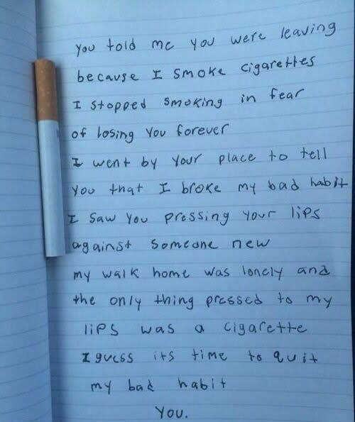 Romanticizing depression, addiction and death.