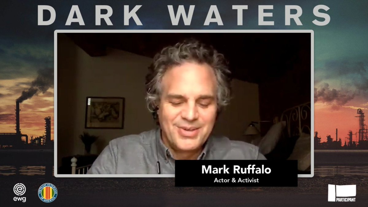 Fergumeister's tweet photo. Some screenshots from the live discussion hosted by Vietnam Veterans of America about the urgent need for action on PFAS chemicals.
#DarkWaters #RobBilott #MarkRuffalo https://t.co/eKTtmIbQjL