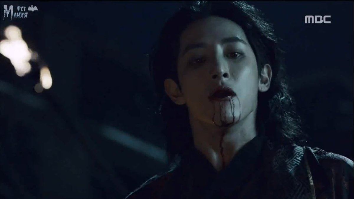 Ночные ли. Lee Soo Hyuk вампир кадры. Кореец вампир. Корейская вампирша.