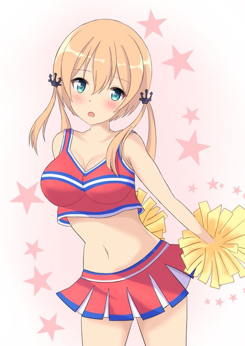 チアコスしたプリンツ
#艦これ #プリンツ・オイゲン 