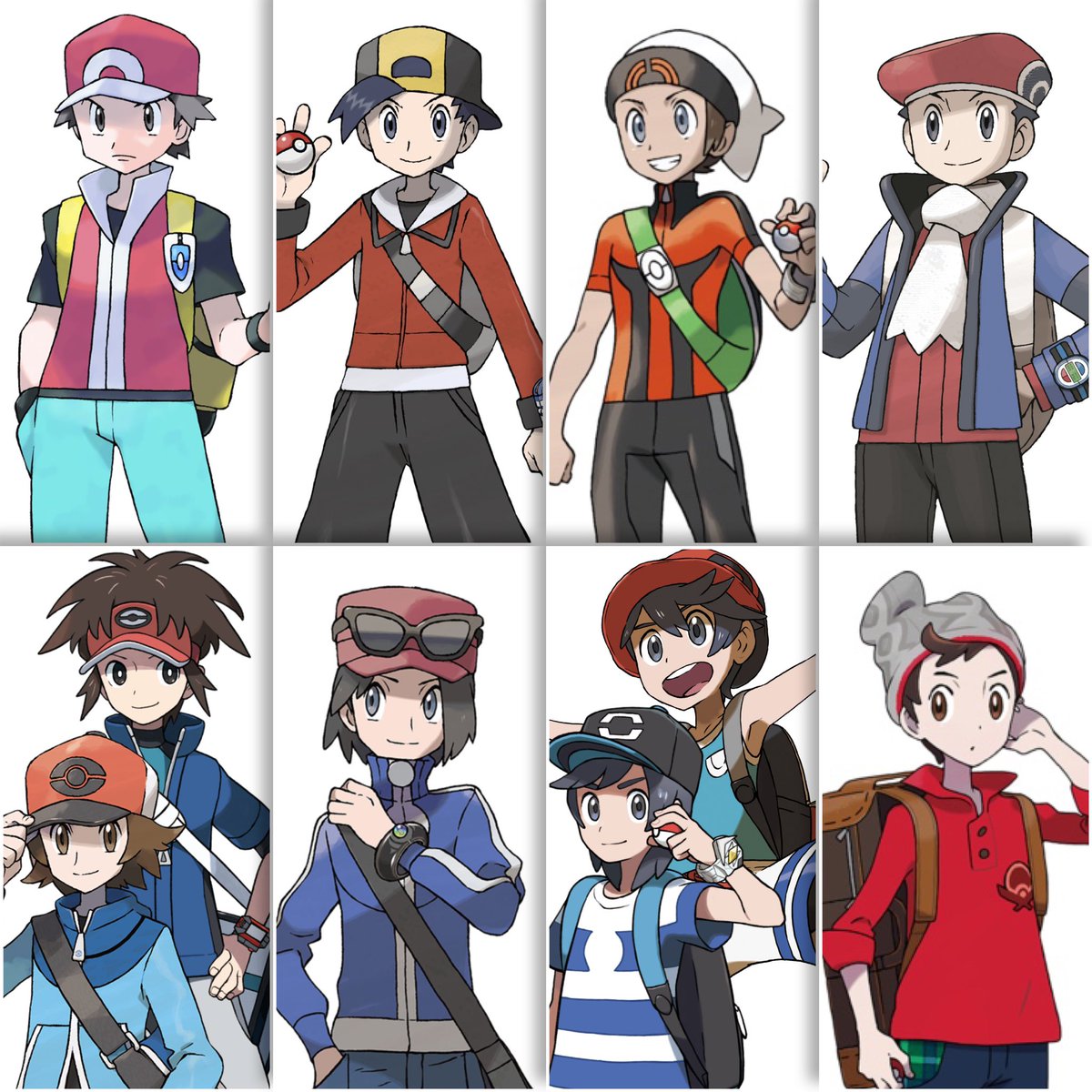 pics Touya Pokemon Icons which male pokemon protagonist do you