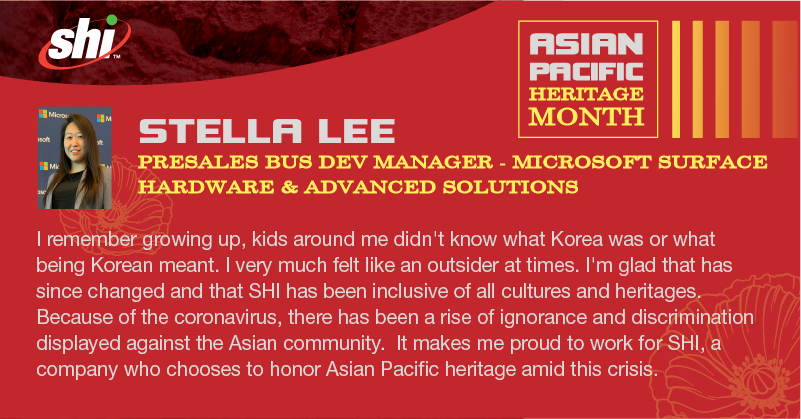 SHI_Intl's tweet photo. "I very much felt like an outsider at times. I'm glad that has since changed and that SHI has been inclusive of all cultures and heritages." #AsianPacificHeritageMonth #WhySHI https://t.co/N6t2aoVYbp