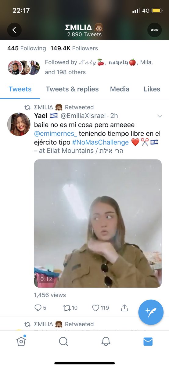 EmiliaXIsrael's tweet photo. ay llorooo te amooo @emimernes_ https://t.co/Xu1LtowJZ4