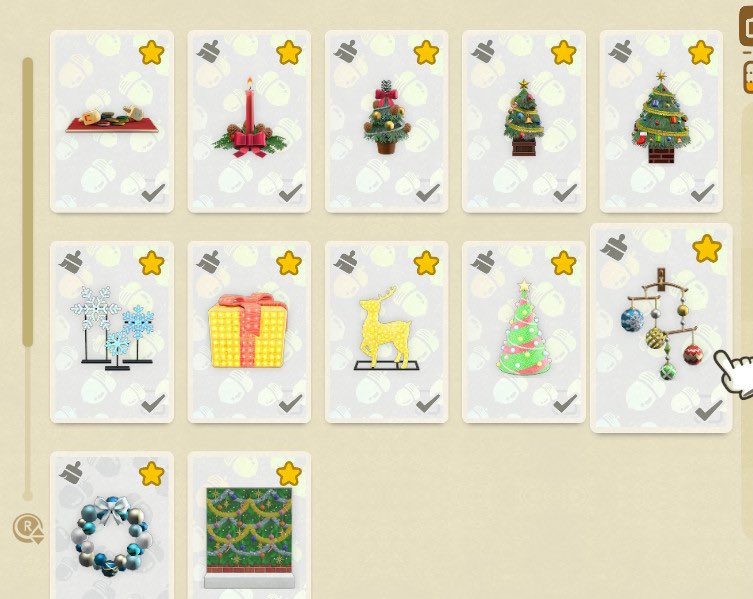 クリスマス家具