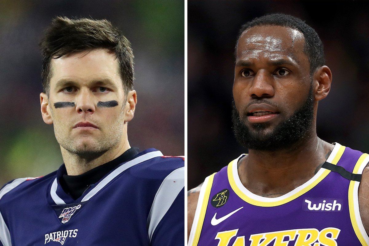 decider's tweet image. Tom Brady and LeBron James are producing  #GreatnessCode, a short form documentary series for AppleTV+ trib.al/22rJayc