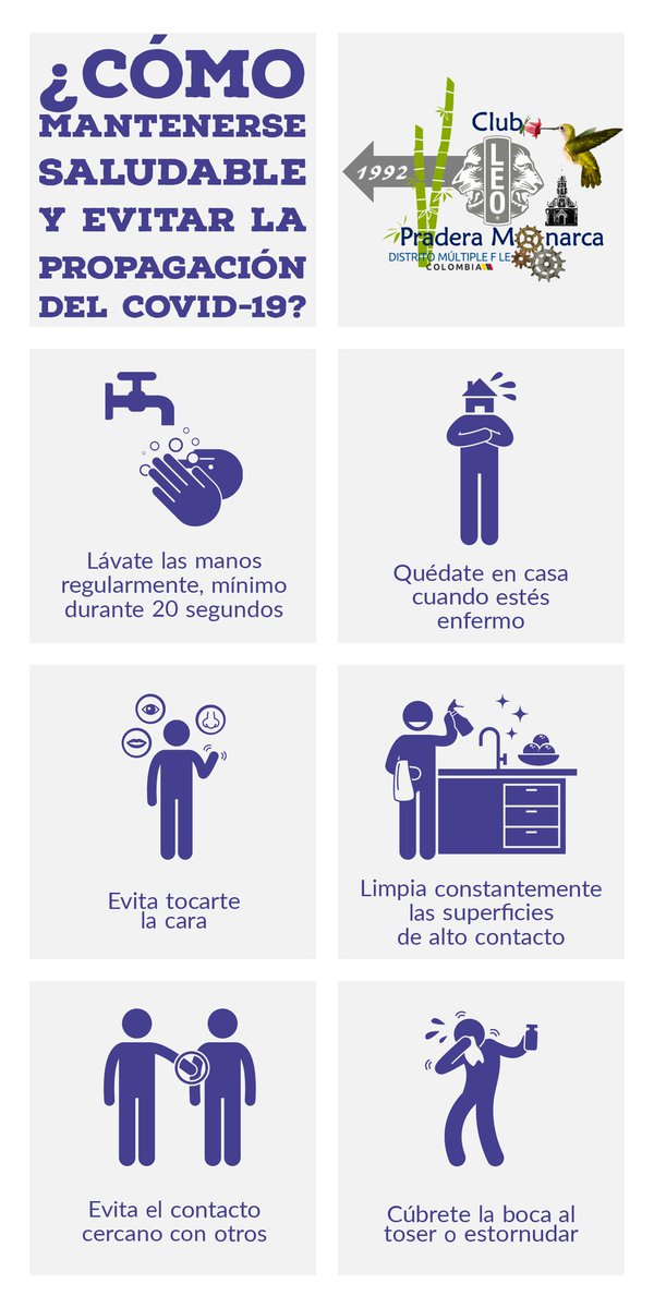 ClubLeoPradera's tweet photo. Entre todos nos debemos cuidar y ayudar a parar la propagación.
#clubleo #pandemia #covid19 #weserver #pasiónleo https://t.co/WrAX9vf2CY