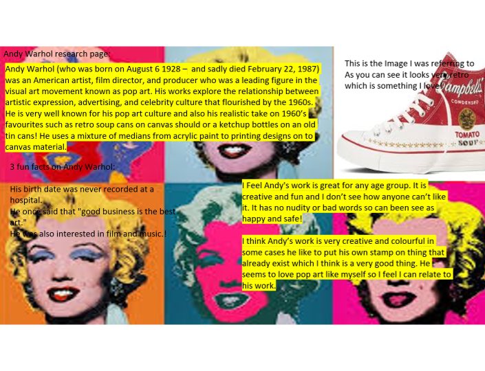 Art_Edu_Online's tweet photo. Student work: artist research page for our product design project. Using Tate artists to influence our designs. #interhigh #interhighart #productdesign #graphicdesign #artistresearch #visualresearch @InterHighED https://t.co/6i9Oij587Z