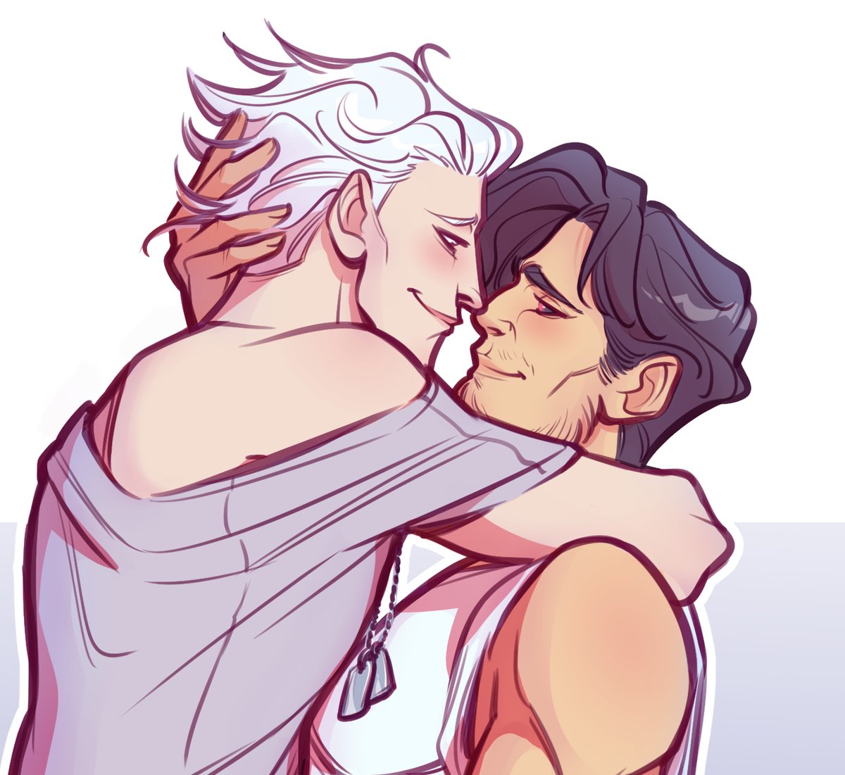 Gambit x Quicksilver commission for <a href="/TheIvoryParagon/">ℜᴜꜰᴜꜱ 𝔖ʜɪɴʀᴀ</a> 💖 #xmen #remylebeau #pietromaximoff #gambitxquicksilver #mlm #commissionsopen #fanart #commissionart #illustration