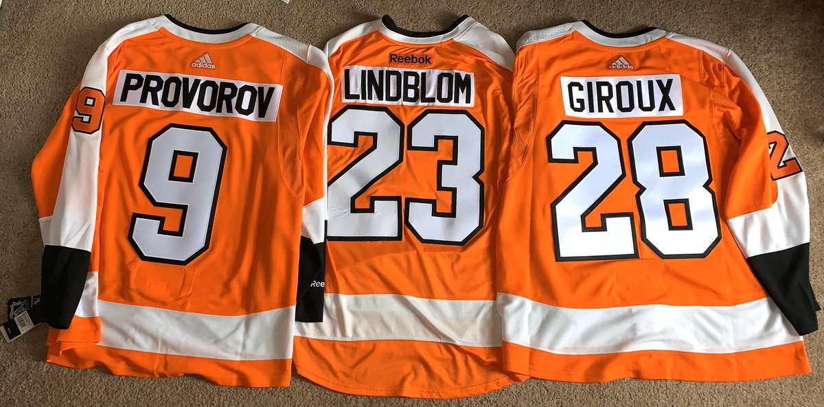GIVEAWAY: Brotherly Puck and I are on the hunt for 3,000 followers! To get there and celebrate, we’re giving away Provorov/Lindblom/Giroux jerseys! RT and follow <a href="/DanTheFlyeraFan/">Dan the Flyera Fan</a> and <a href="/BrotherlyPuck/">Brotherly Puck</a> to be entered. 3 winners picked 6/2!