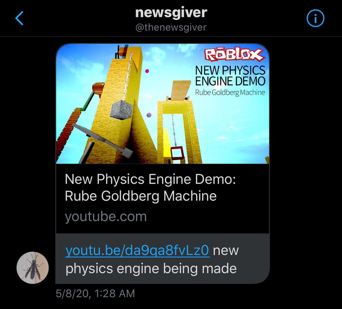 News Roblox On Twitter Credit Thanks Thenewsgiver Thanks - news roblox at newsrobiox twitter