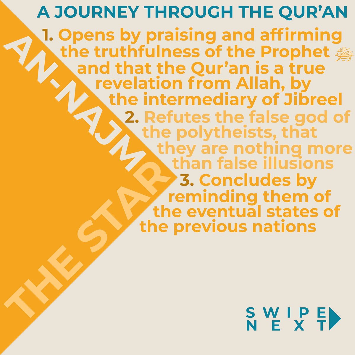 SeminarySirat's tweet photo. Day 27- Juz 27⠀⠀⠀
#AJourneyThroughTheQuran https://t.co/jx9TXZY8yx