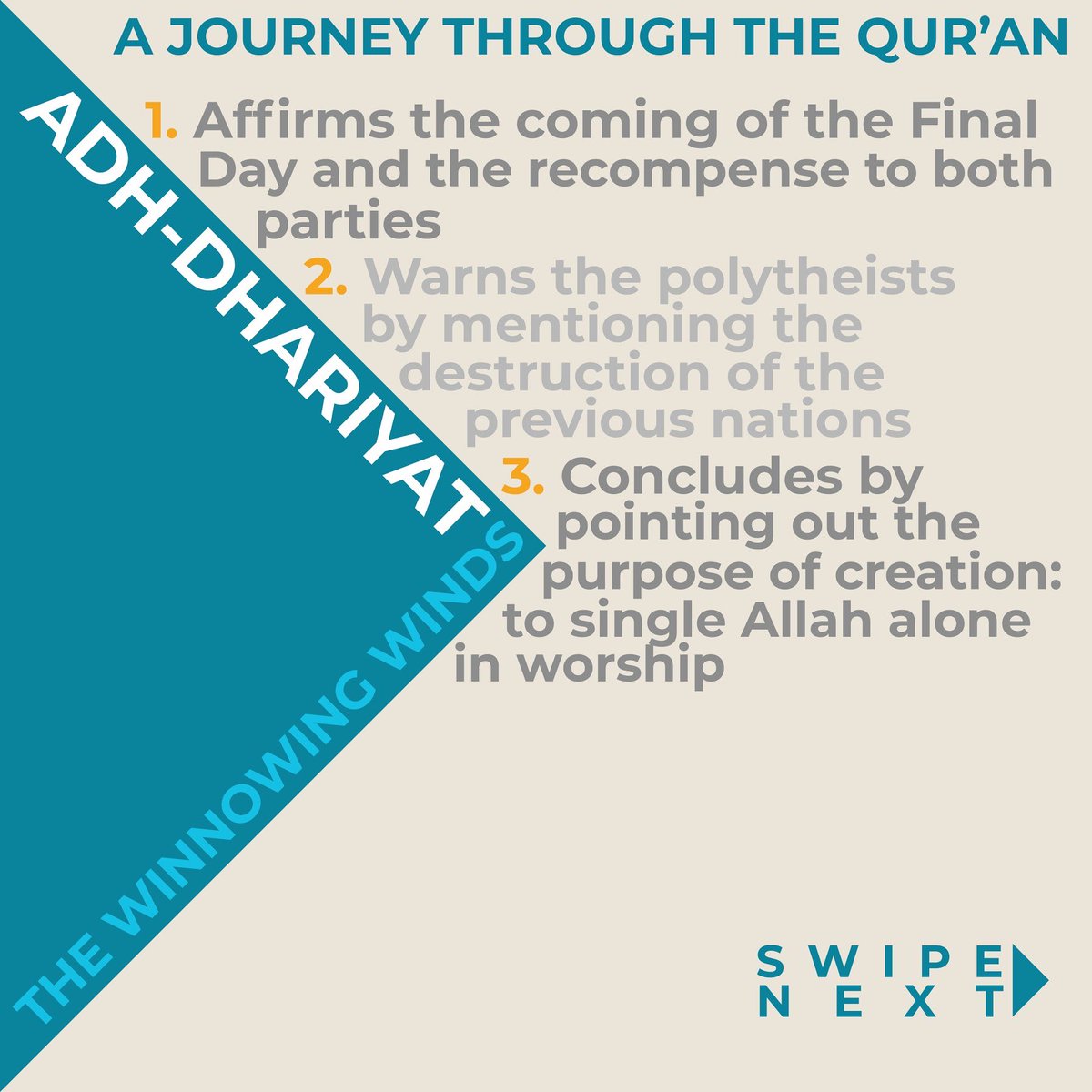 SeminarySirat's tweet photo. Day 27- Juz 27⠀⠀⠀
#AJourneyThroughTheQuran https://t.co/jx9TXZY8yx