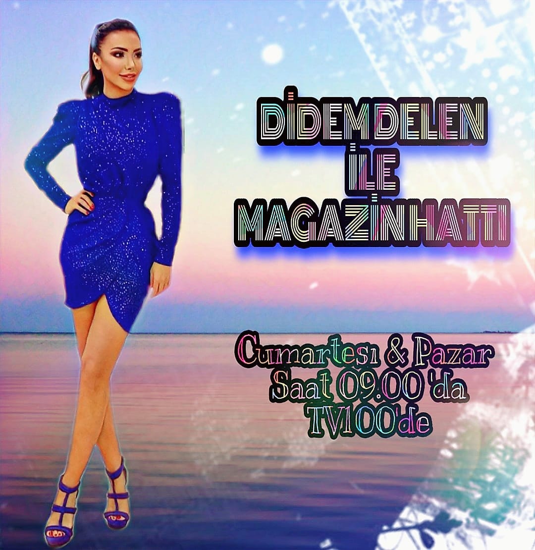 restlesmebenle's tweet photo. DİDEM DELEN İLE MAGAZİN HATTI CUMARTESİ VE PAZAR GÜNLERİ SAAT 09.00 'da TV 100 de SİZLERLE OLACAK. SAKIN KAÇIRMAYIN. @neledmedid @tv100 #neledmedid #ddfc #tv100 #sunucu #tv #magazin #sinema #oyuncu #set #film #oyun #sanatci #sanat #istanbul #müzik #showtv #kanald #startv #atv https://t.co/YdyIj5nLAP
