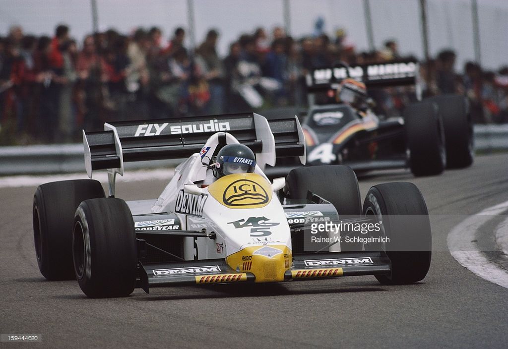 Zdravko Jacques Laffite In His Williams Fw09 Honda Ra163e V6t At Dijon F1 Otd 1984 Frenchgp C Schlegelmilch Getty T Co 1mugpngbqu