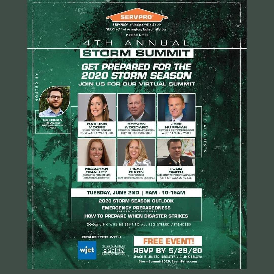 mysanmarco's tweet photo. 🌀Hurricane Season🌀 is only a few weeks away!! Check out this free event put on by one of the industry leading restoration companies - ServPro. They are locally owned and the preferred vendor for San Marco Merchants Assoc. when business owners have damage after a storm. https://t.co/0pt6ZGfwrn