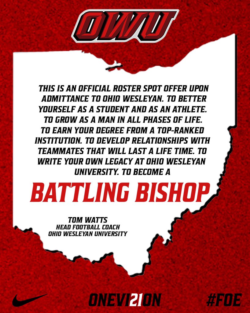 ashaud roberson ¹ (@its_atr14) on Twitter photo Blessed to receive my 4th offer from Ohio Wesleyan University ❤️🖤 <a href="/RecruitGeorgia/">Recruit Georgia</a> <a href="/RHHSFootball/">Richmond Hill FB</a> <a href="/OWUCoachDelaney/">Pat Delaney</a> Blessed to receive my 4th offer from Ohio Wesleyan University ❤️🖤 <a href="/RecruitGeorgia/">Recruit Georgia</a> <a href="/RHHSFootball/">Richmond Hill FB</a> <a href="/OWUCoachDelaney/">Pat Delaney</a>