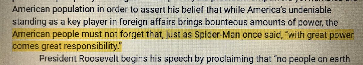 ppegasassy's tweet photo. I think I was writing about Roosevelt? #aplang #ap #APLang #APEnglishLanguage https://t.co/pMJLAiXKQR