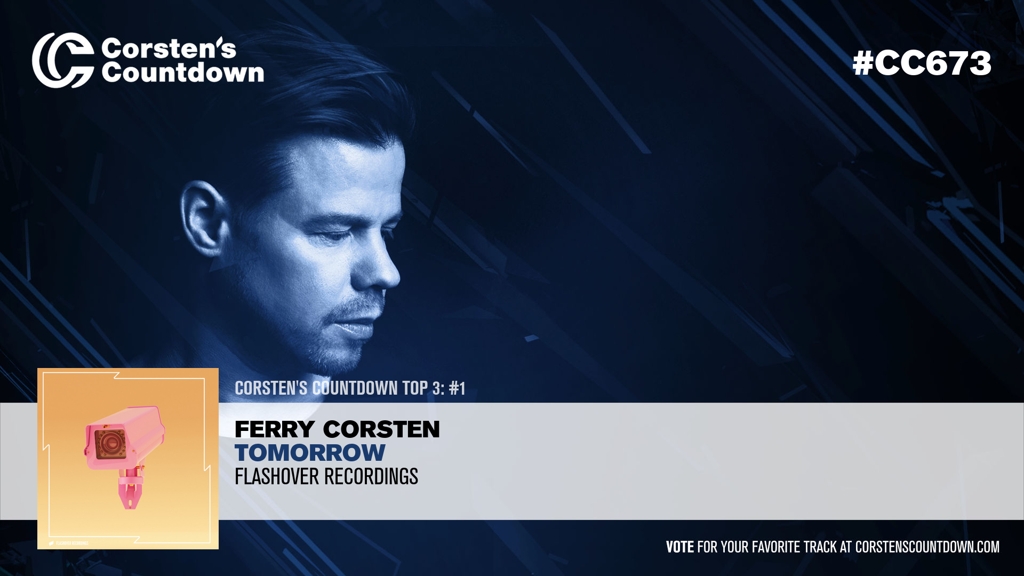 ResonationRadio's tweet photo. 12. And yes, we have a brand new #1! A massive amount of votes went to the beautiful new @FerryCorsten single βTomorrowβ, which is out now via @FlashoverRec! #CC673 https://t.co/DJhKeBDVtc https://t.co/6xZDABETX3