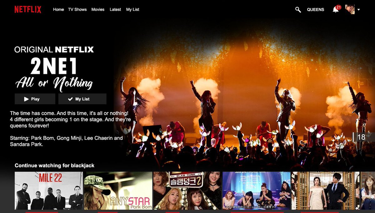 bomsoulmate's tweet photo. 2NE1, but make it netflix! https://t.co/Kra2T8Gest