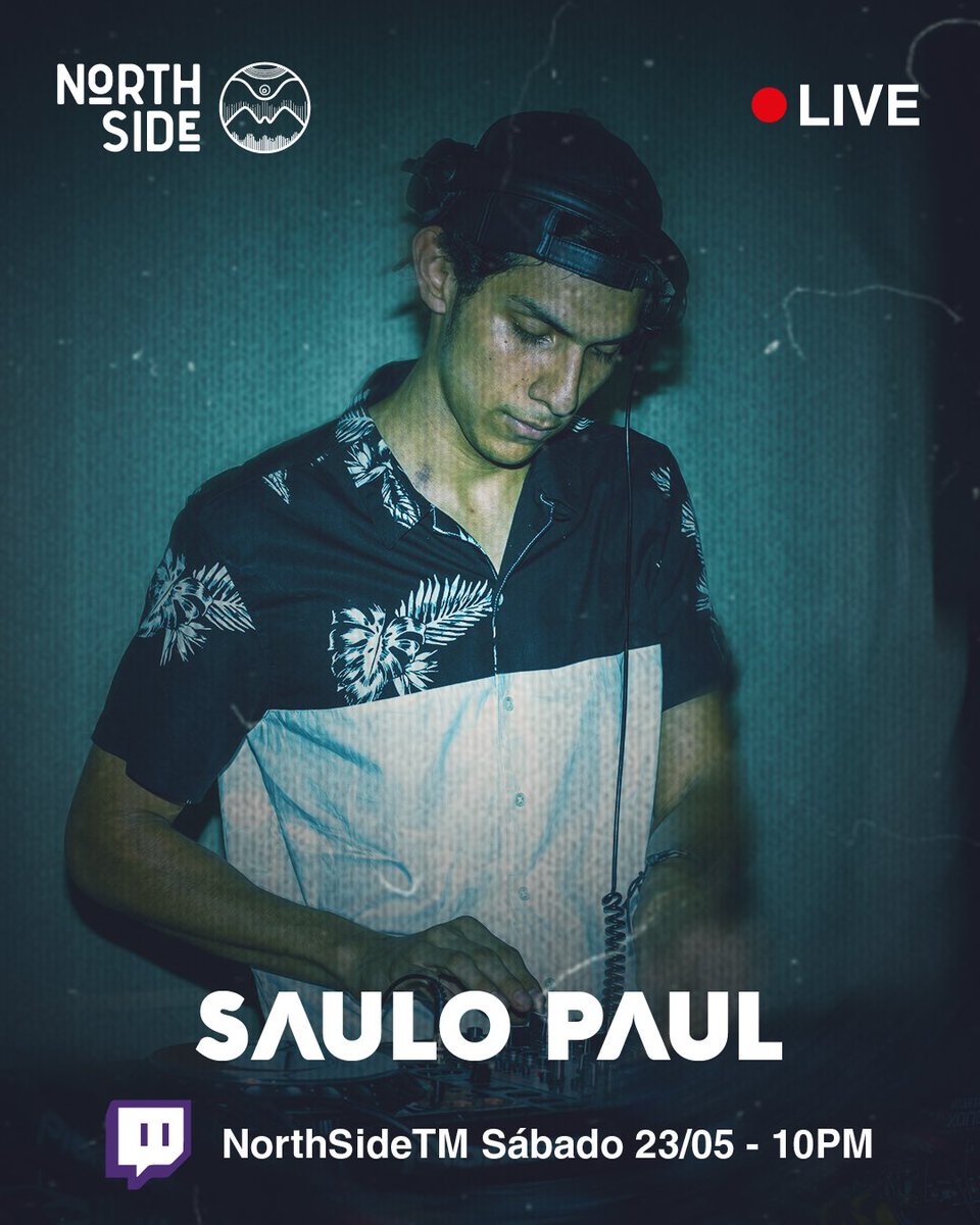 northside_tm's tweet image. Este Sábado 23 damos inicio a nuestras Live Sessions atraves de Twich, vayan a seguirnos y preparen sus juguetes en casa 🏡 para que bailemos juntos en la distancia, inaugurando estas sesiones tenemos al representante del norte @ThiefOperandi y a nuestro principe @SauloPaul 🔥👾