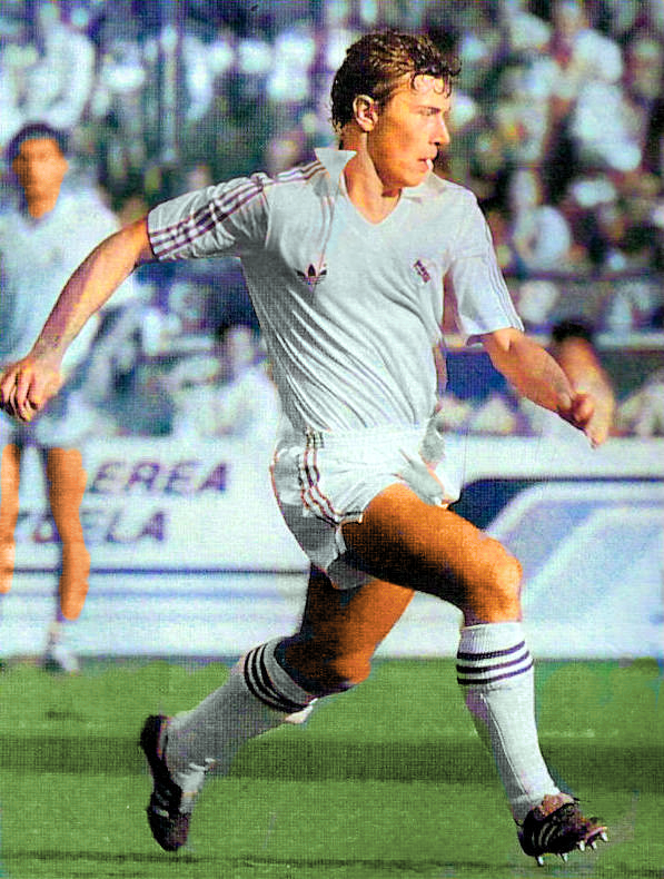 Nostalgia Futbolera ® a Twitteren: &quot;Emilio Butragueño, Real Madrid, 1986.  https://t.co/GcJUzMTjjg&quot; / Twitter