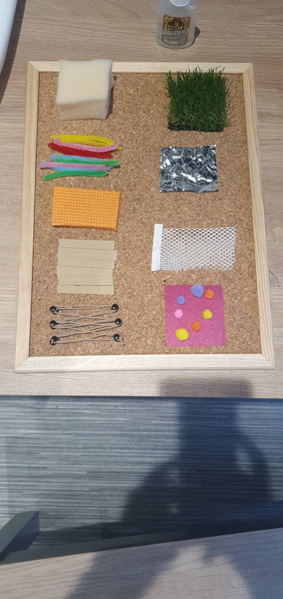 EYSupportteam's tweet photo. We are putting together some sensory boards and sensory bags for our children. We are looking forward to seeing them finished.  #sensoryideas https://t.co/eF4XLQADlI