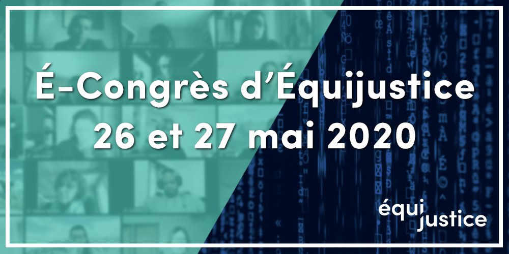 Équijustice tweet media